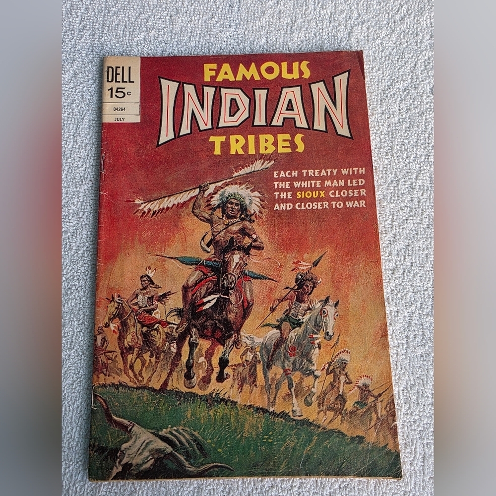 Famous Indian Tribes Comic Book